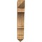 Ekena Millwork Balboa Arts & Crafts Smooth Bracket, Western Red Cedar, 5 1/2"W x 26"D x 34"H BKT06X26X34BOA03SWR - alternate 3